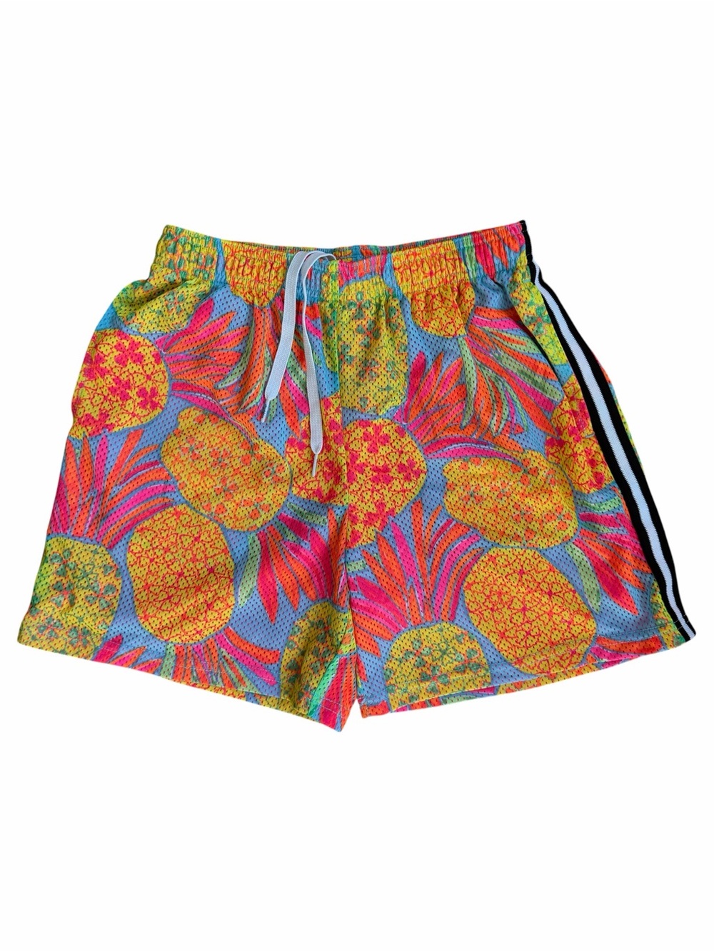 Chubbies The Hooligans 5.5" Classic Swim Trunks Pineapple Print Small